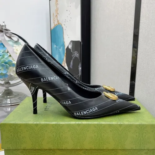 Gucci Womens Shoes Slingback Pumps 8cm Heel Luxury Brand Wedding Fashion Shoes for Women with Original Box