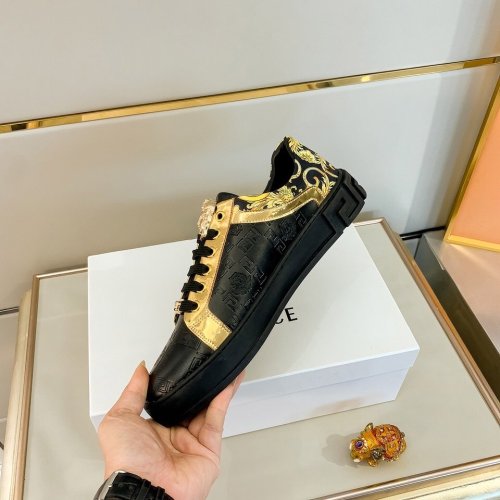 Versace Men Shoes Sneakers Fashion Design Luxury Brand