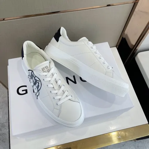 Givenchy Men Shoes Fashion Type Luxury Brand GIVENCHY SNEAKERS IN LEATHER WITH LATEX BAND with Original Box