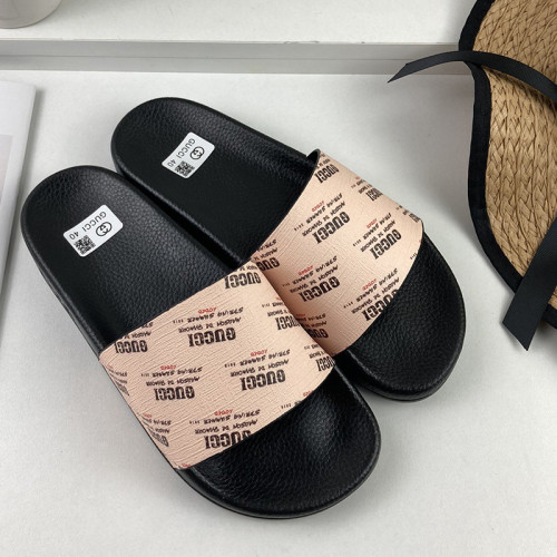 Gucci Mens Shoes Sandals Slides Slippers Luxury Brand Thick Sole Design with Original Box
