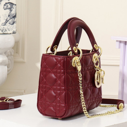 Dior Womens Bags Handbags Luxury Fashion LADY DIOR D-LITE BAG with Original Box
