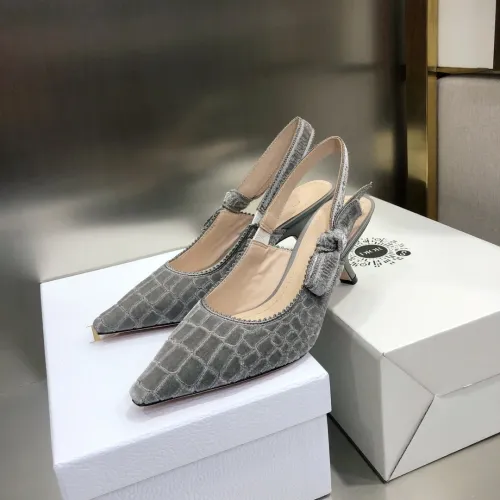 Dior Womens Shoes Sandals Fashion Pumps Luxury Brand D-Doll Quake Oblique J'ADIOR PUMP with Original Box