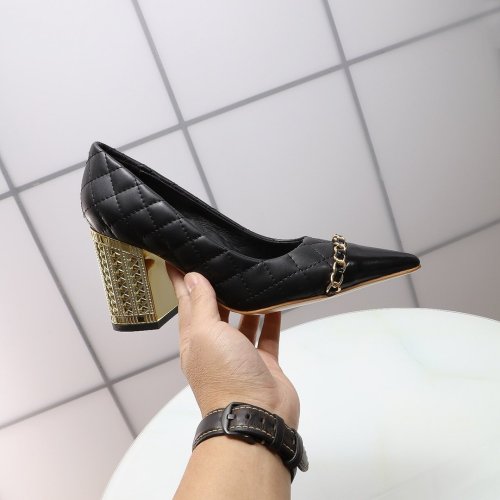 Chanel Womens Shoes Pumps 8.5cm