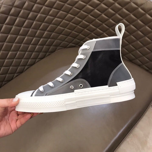 Dior Womens Mens Shoes Sneakers Luxury Brand Unisex Design B23 High-Top Sneaker with Box