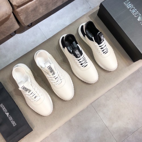 Armani Men Shoes Fashion Design Luxury Brand