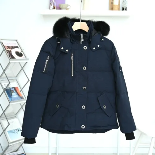 Moose Knuckles Design Mens Womens Winter Windprood Down Jackets Keep Warm 90% White Duck Down
