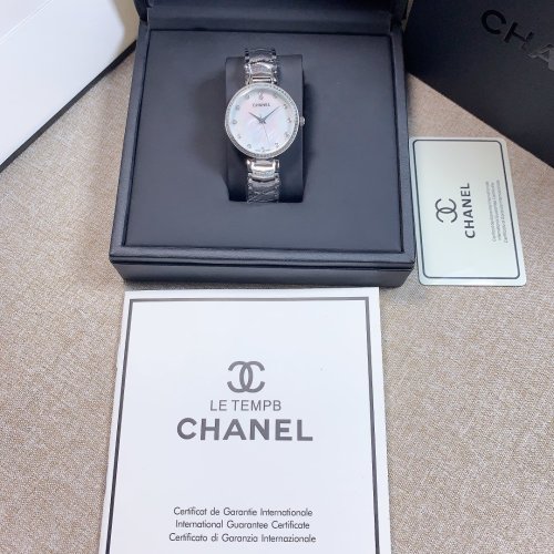 Chanel Watch Luxury Brand Design Fashion Type with Original Box