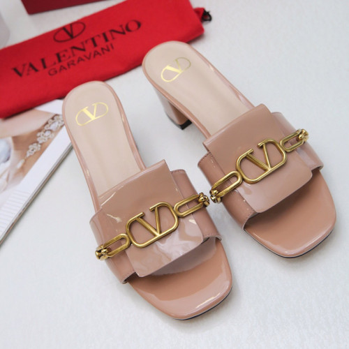 Valentino Womens Shoes Vlogo Sandals Mid Heels Mules 5.5cm