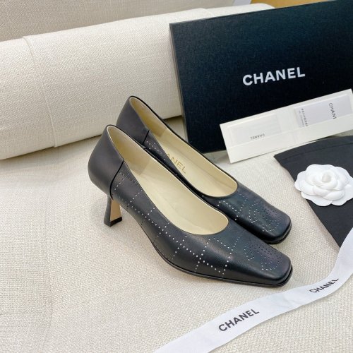 Chanel Womens Shoes Pumps 4.5cm