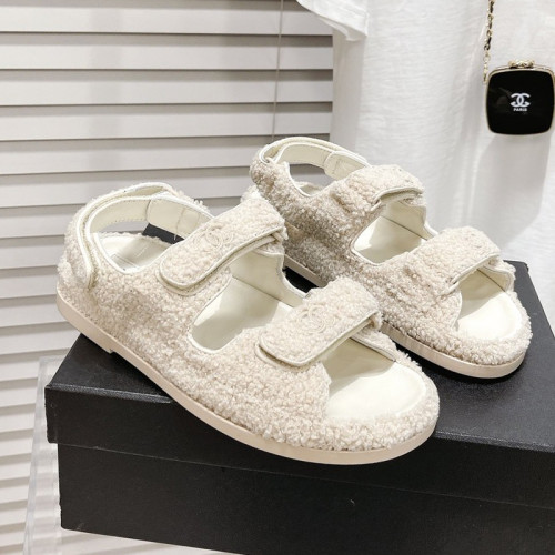 Chanel Womens Shoes Sandals Slippers Luxury Brand Design with Original Box