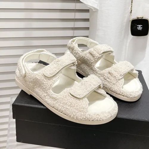 Chanel Womens Shoes Sandals Slippers Luxury Brand Design with Original Box