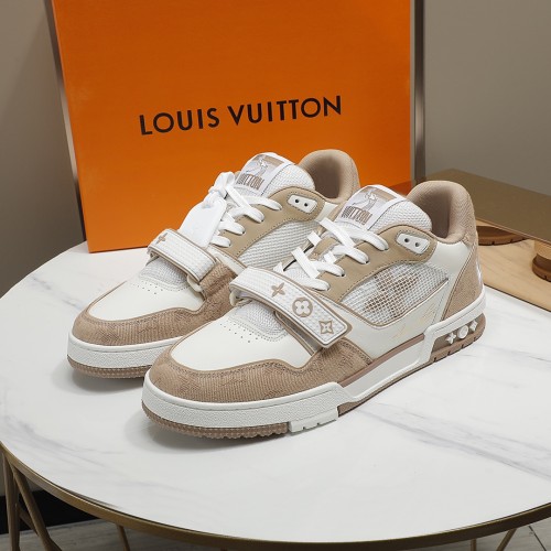 Louis Vuitton Men Shoes Fashion Sneakers Design Luxury Brand LV TRAINER SNEAKER with Original Box 1A9ZI6