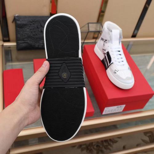 Valentino Garavani Mid-Top Calfskin VL7N Sneaker With Bands Mens Shoes Sneakers Luxury Brand with Box VY2S0E03WRQ24P