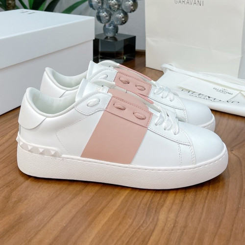 Valentino Men Shoes Fashion Design Luxury Brand OPEN SNEAKER WITH VLTN PRINT with Original Box WY0S0830BLUA01