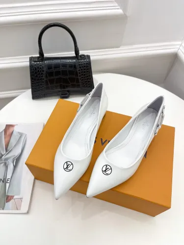 Louis Vuitton Womens Shoes Pumps Sandals Leather Design Luxury Brand Fashion Sandals with Original Box