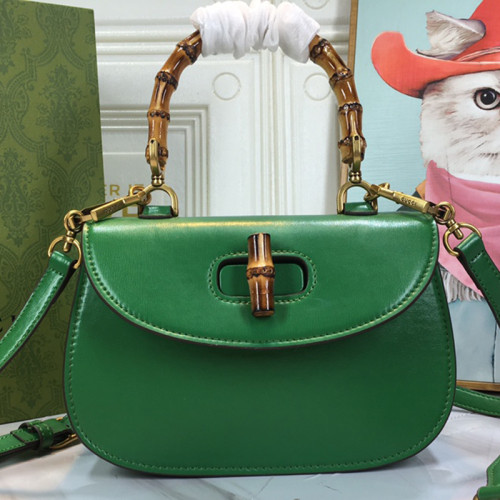 Gucci Womens Bags Handbags Shoulder Messenger Bags Luxury Brand Gucci Bamboo 1947 jumbo GG small top handle bag 675797 UKMDT 2570 with Original Box