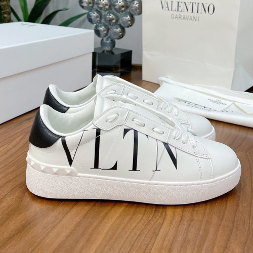 Valentino Men Shoes Fashion Design Luxury Brand OPEN SNEAKER WITH VLTN PRINT with Original Box WY0S0830BLUA01