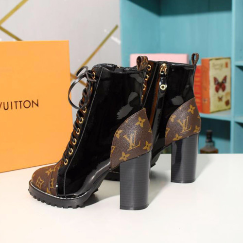 Louis Vuitton Women Shoes Boots STAR TRAIL ANKLE BOOT Luxury Brand Fashion Ankle Boots