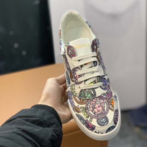 Versace Men Shoes Sneakers Fashion Design Luxury Brand