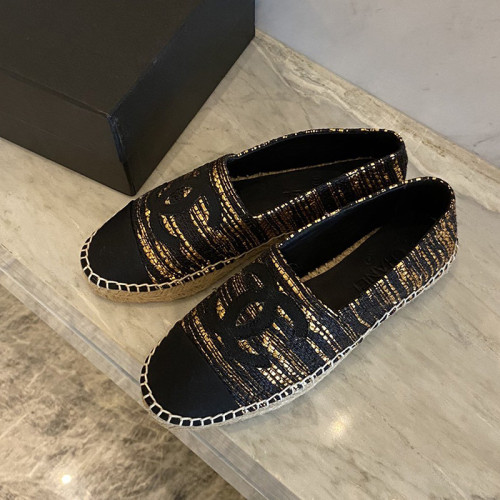 Chanel Women Shoes Fashion Espadrille Luxury Brand Casual Shoes for Women ESPADRILLE with Original Box Espadrilles