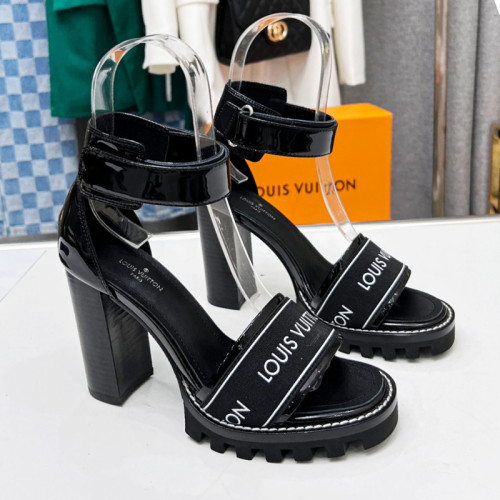 Louis Vuitton Women Shoes Sandals Fashion Summer Luxury Brand PODIUM PLATFORM SANDAL with Original Box Womens Sandals