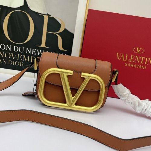 Valentino Womens Bags Crossbody Bag Luxury Brand SMALL SUPERVEE CROSSBODY CALFSKIN BAG with Original Box
