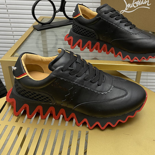 Christian Louboutin Mens Shoes Sneakers Luxury Brand Red Bottom Design Sports Footwears