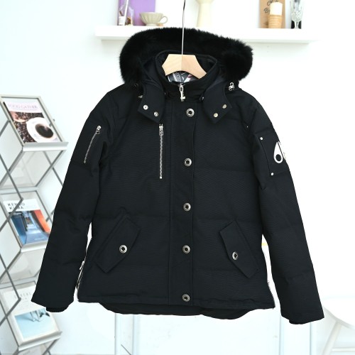 Moose Knuckles Design Mens Womens Winter Windprood Down Jackets Keep Warm 90% White Duck Down