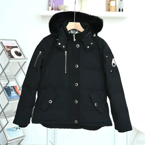 Moose Knuckles Design Mens Womens Winter Windprood Down Jackets Keep Warm 90% White Duck Down