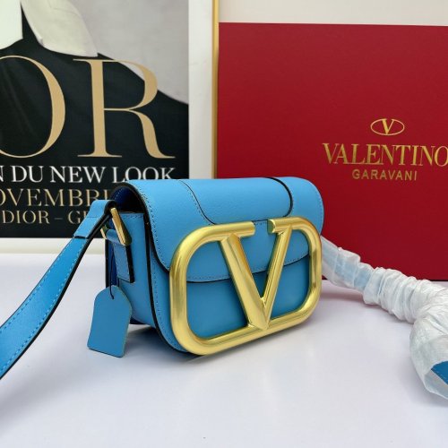 Valentino Womens Bags Crossbody Bag Luxury Brand SMALL SUPERVEE CROSSBODY CALFSKIN BAG with Original Box