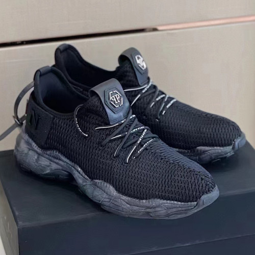 Philipp Plein Men Shoes Sneakers Low Top Sneaker Fashion Design Luxury Brand Trainer Predator TM with Original Box