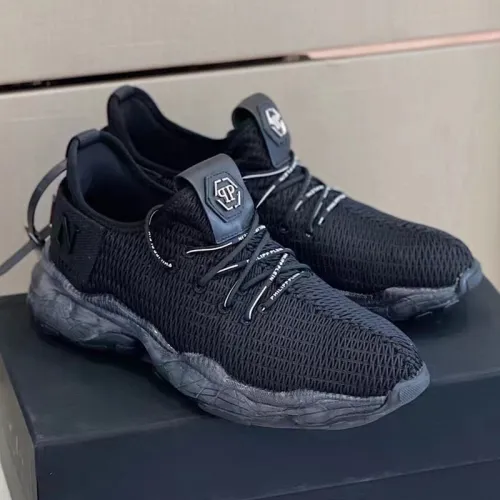 Philipp Plein Men Shoes Sneakers Low Top Sneaker Fashion Design Luxury Brand Trainer Predator TM with Original Box