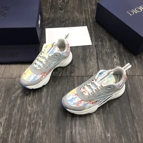 Dior Men Women Shoes Luxury B22 Sneakers