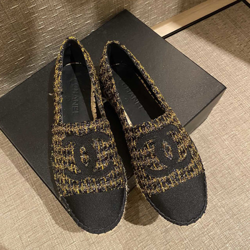 Chanel Women Shoes Fashion Espadrille Luxury Brand Casual Shoes for Women ESPADRILLE with Original Box Espadrilles