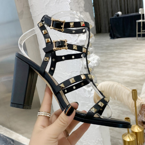 Valentino Women Shoes Mule Flip Flop Sandals ROMAN STUD SLIDE SANDAL IN QUILTED NAPPA with Original Box Luxury Brand