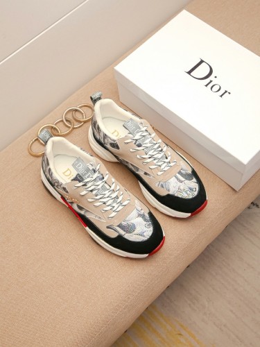 Dior Mens Shoes Sneakers Luxury Brand Breathable Design Casual Shoes for Men with Original Box