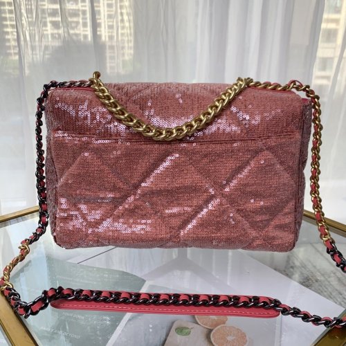 Chanel Womens Bag Shoulder Bag Chanel 19 Large Flap Bag