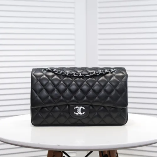 Chanel Womens Bags Crossbody Bag Large Classic Handbag