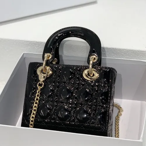 Dior Womens Bags Handbags Luxury Fashion LADY DIOR D-LITE BAG with Original Box