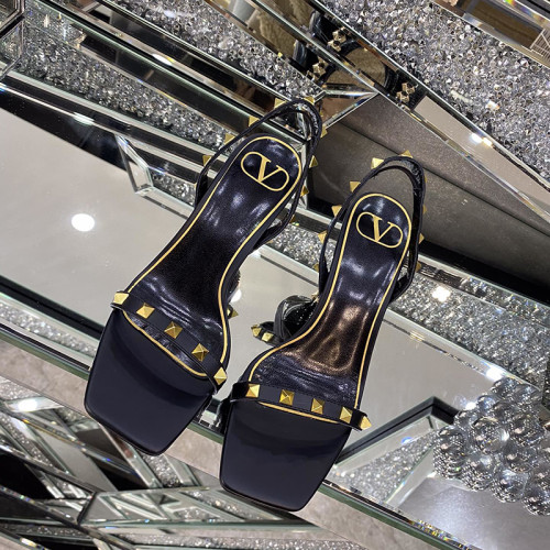 Valentino Womens Shoes Rockstud Sandals 6.5cm