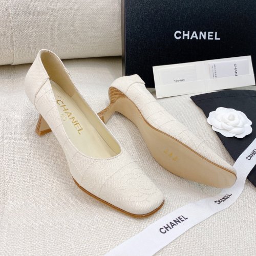 Chanel Womens Shoes Pumps 4.5cm