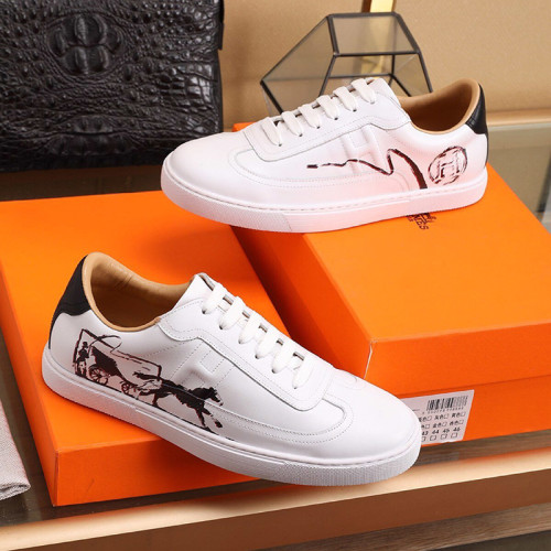 Hermes Men Shoes Luxury Brand Fashion Shoes QUICKER SNEAKER