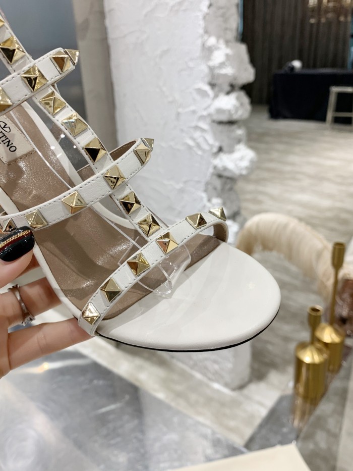 Valentino Women Shoes Mule Flip Flop Sandals ROMAN STUD SLIDE SANDAL IN QUILTED NAPPA with Original Box Luxury Brand