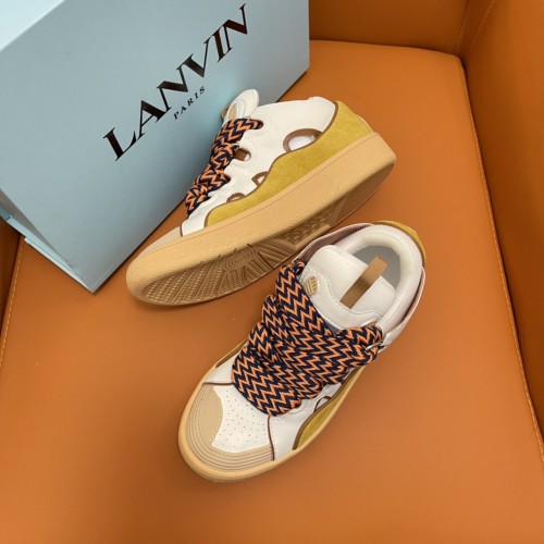 Lanvin Womens Shoes Sneakers Fashion Type Luxury Brand CURB SNEAKER with Original Box