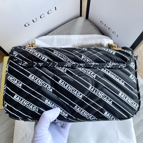 Gucci Womens Bags Shoulder Messenger Bag Luxury Brand Small GG Marmont bag with Original Box