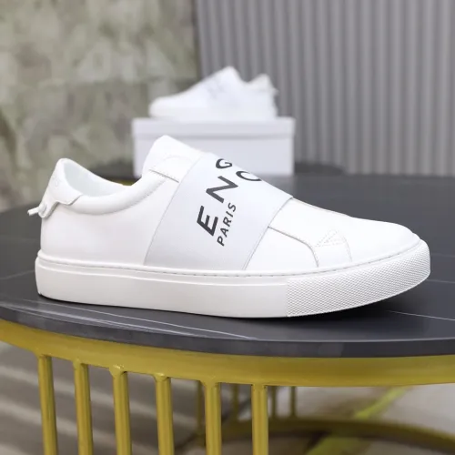 Givenchy Men Shoes Fashion Type Luxury Brand GIVENCHY SNEAKERS IN LEATHER WITH LATEX BAND with Original Box
