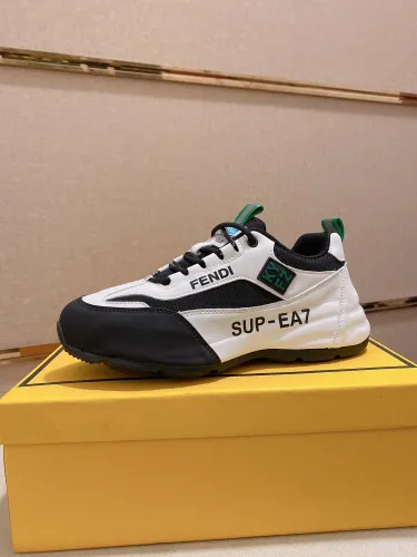 Fendi Mens Shoes Fashion Sneakers Luxury Brand Casual Shoes for Men with Original Box