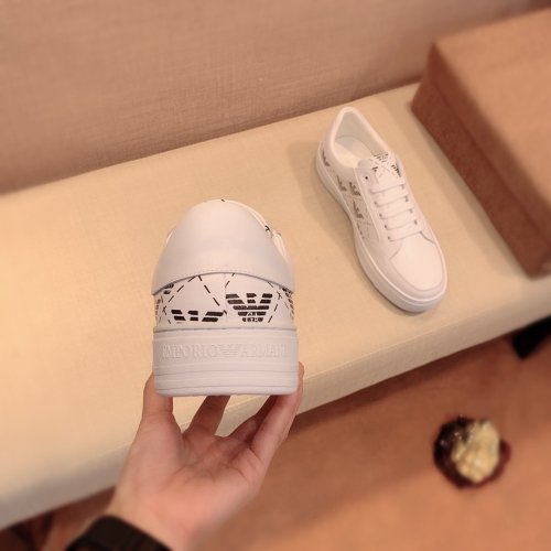 Armani Men Shoes Sneakers Fashion Design Luxury Brand Design