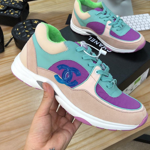 Chanel Mens Shoes Sneakers Luxury Brand Sports Shoes Breathable Design with Original Box