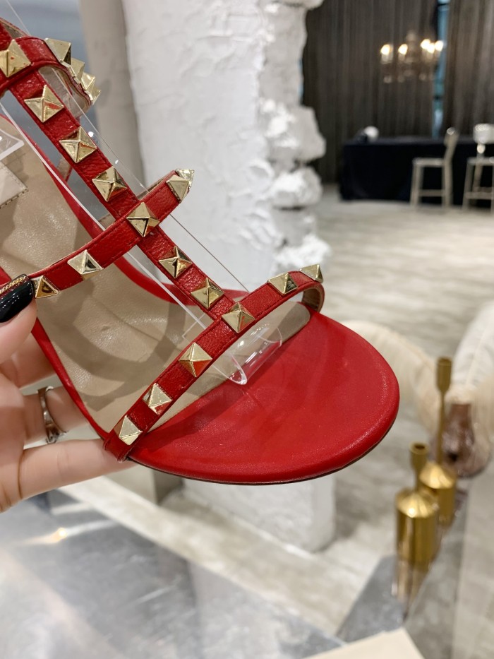Valentino Women Shoes Mule Flip Flop Sandals ROMAN STUD SLIDE SANDAL IN QUILTED NAPPA with Original Box Luxury Brand